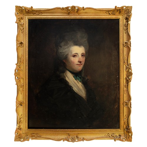 332 - Circle of Thomas Gainsborough (1727 - 1788)A portrait of a lady, Mrs. FaneOil on canvasProperty of a... 