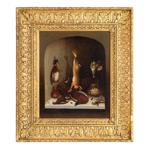 338 - Benjamin Blake (1757 - 1830)A pair of still lifes with gameOil on canvasWith labels versoProvenance:... 