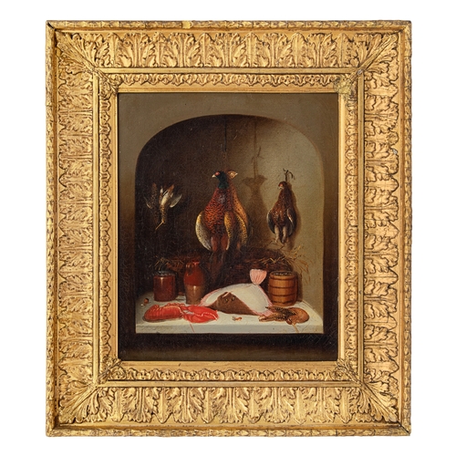 338 - Benjamin Blake (1757 - 1830)A pair of still lifes with gameOil on canvasWith labels versoProvenance:... 