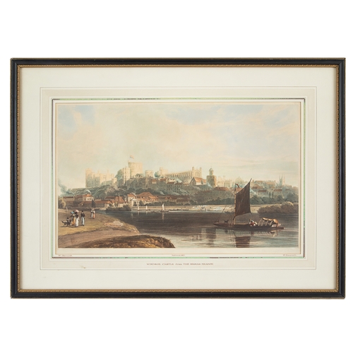 409 - William Daniell RA (1769 - 1837)Views of WindsorPublished c.1827A set of 11 engravings from the full... 