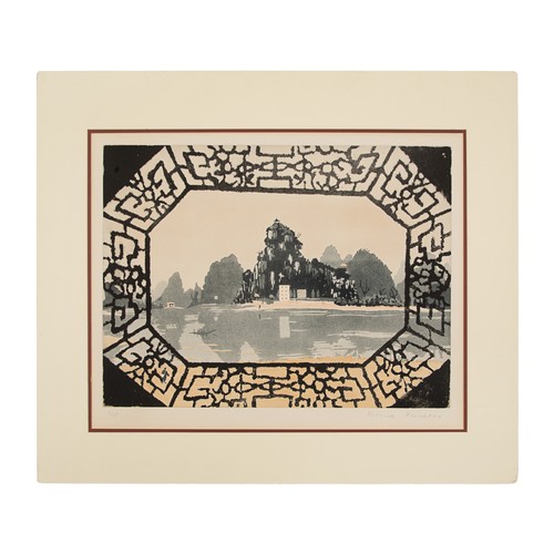 442 - Property of a GentlemanPatrick Procktor (1936 - 2003)Da Miou Mountains, Kweilin, 1980Etching with aq... 