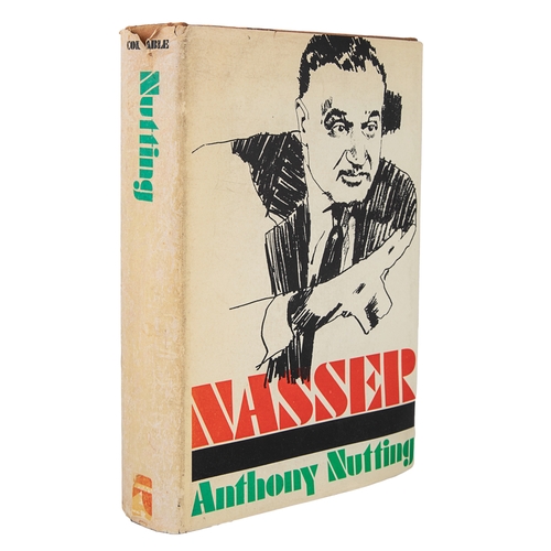 509 - Anthony Nutting (1920 - 1999)NasserFirst EditionProperty of an academic collector... 