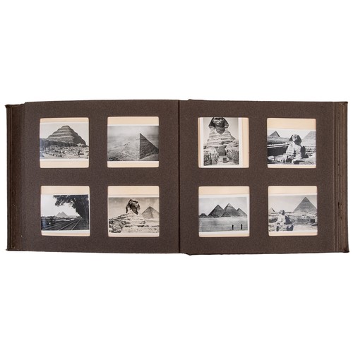 510 - Two albums of 1920s photographs of EgyptWith an envelope containing additional 1920s photographs of ... 