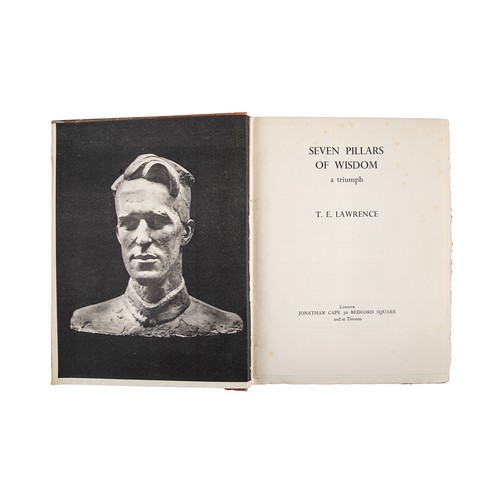 512 - T. E. Lawrence (1888 - 1935)Seven Pillars of WisdomFirst editionComplete and unabridgedWith dust jac... 