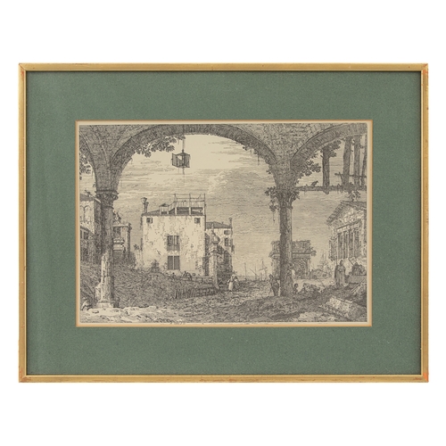 543 - A set of 22 Canaletto etchings produced by J.G. LinksWith a catalogue and foreward by John R. Hale12... 