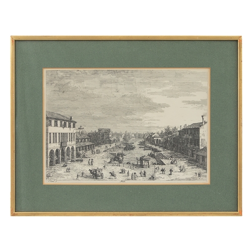 543 - A set of 22 Canaletto etchings produced by J.G. LinksWith a catalogue and foreward by John R. Hale12... 