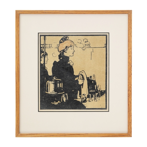 454A - Property of a Lady Sir William Nicholson (1872 - 1949)Barmaid (Any Bar), 1898From the popular editio... 