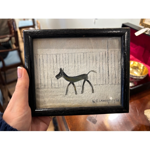 390 - Property of a NoblemanLaurence Stephen Lowry, RA (1887 - 1976)Dog, 1950Oil on boardSigned and dated,... 