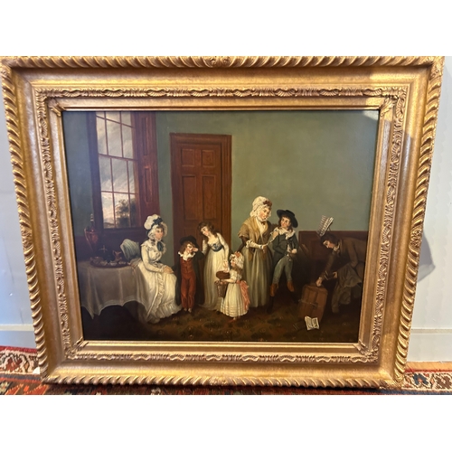 364 - English School, 18th CenturyA family conversation pieceDimensions:(Frame) 30.5 in. (H) x 35.5 in. (W... 