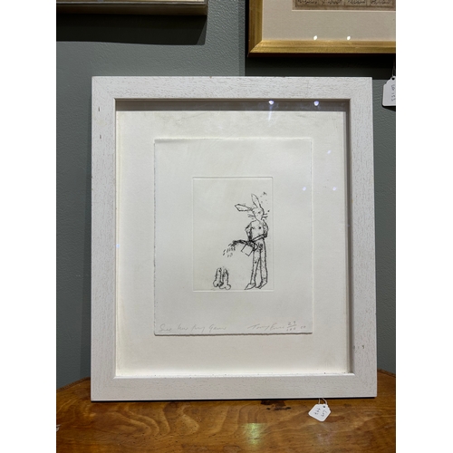 447 - Tracey Emin (b.1963)See How They Grow, 2010Etching on paperSigned lower rightEdition 29/100Provenanc... 