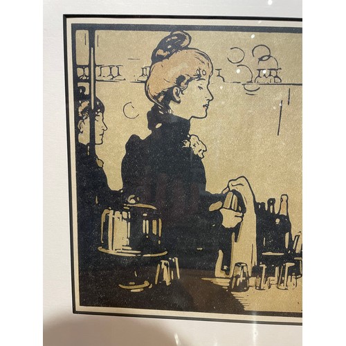 454A - Property of a Lady Sir William Nicholson (1872 - 1949)Barmaid (Any Bar), 1898From the popular editio... 