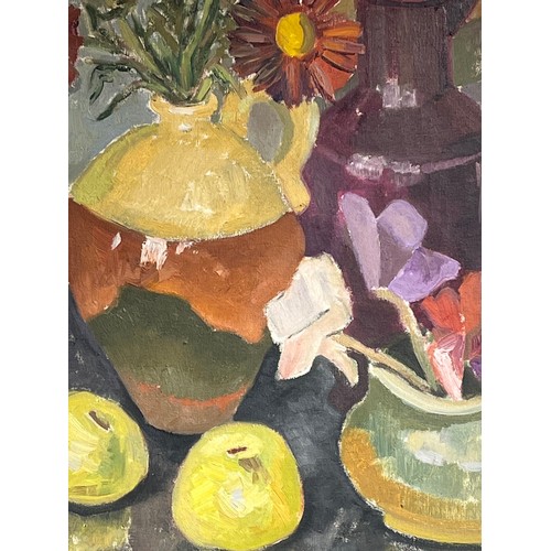 403 - Property of a GentlemanBrita Nordencreutz (Swedish, 1899 - 1982)Still life with flowers, 1943Oil on ... 