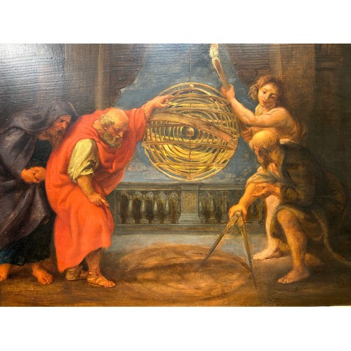 317 - Attributed to Jan van den Hoecke (1611 - 1651) or Sir Peter Paul Rubens (1577 - 1640)Philosophers me... 