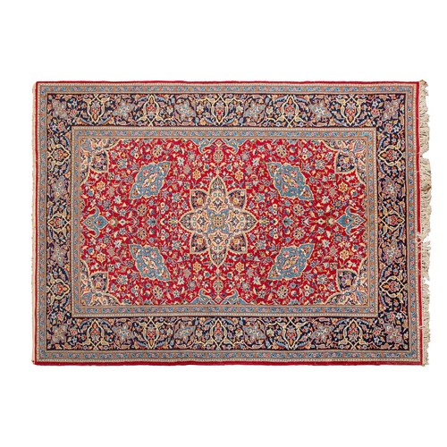 292 - Two large Persian rugsProperty of a gentlemanDimensions:[a] 118 in. (H) x 88 in. (W)[b] 169 in. (H) ... 