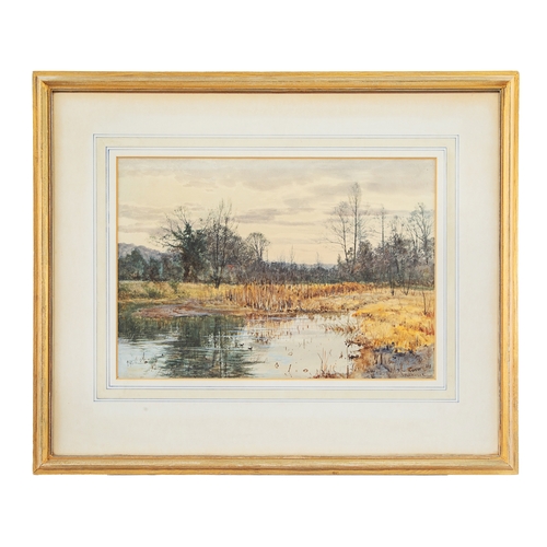 398 - Robert Winchester Fraser (1848 - 1906)Haslemere, 1884Watercolour on paperSigned and dated bottom rig... 