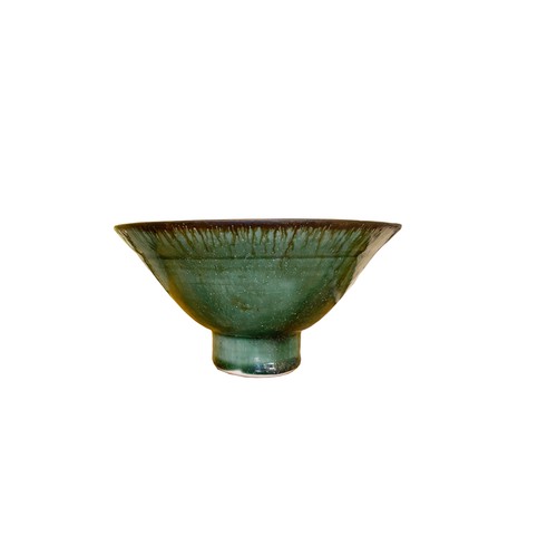 506A - Emmanuel Cooper (1938 - 2012)An emerald green footed bowlTo be sold without reserveDimensions:4 in. ... 