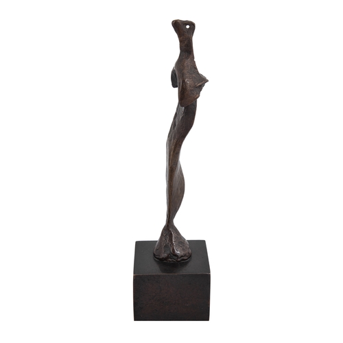 334 - Henry Moore (1898 - 1986)Thin Standing Figure 1965, cast in 1968Inscribed to base, '6/6'LH 539Bronze... 