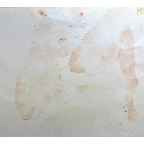 524 - Inge Clayton (Austrian, 1942 - 2010)Two works on paper[a] Untitled, Pencil and watercolour, 1986[b] ... 