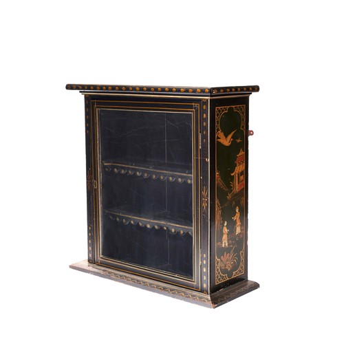 178 - 19th/20th CenturyA small Chinoiserie glazed cabinetTo be sold without reserveDimensions:29 in. (H) x... 