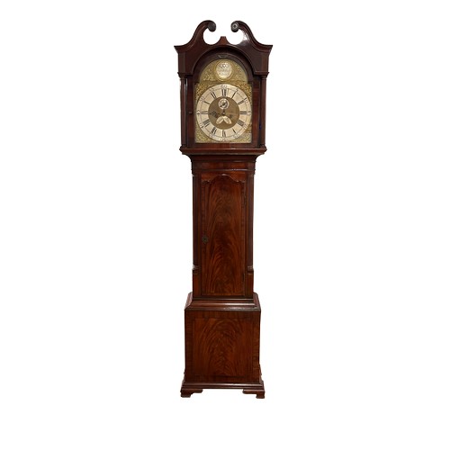 181 - 18th CenturyPatrick Hardy of MorpethAn impressive mahogany case grandfather clockDimensions:85 in. (... 