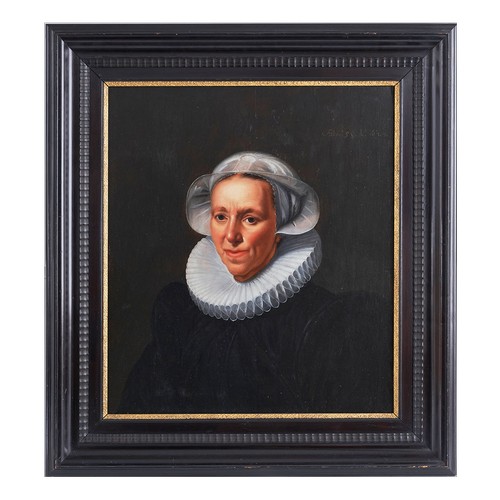 266 - DutchCirca 1622Portrait of a LadyOil on panelProvenance:Stockholm's, Auktionsverk, Sweden, 2 Decembe... 