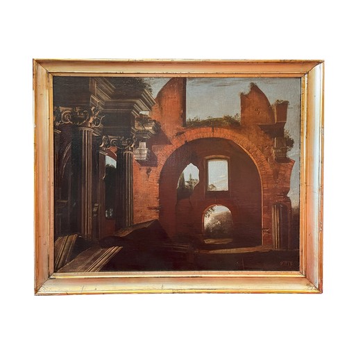 275 - Viviano Codazzi (1603 - 1672)a pair of architectural capriccio's Oil on canvasA native of the Northe... 