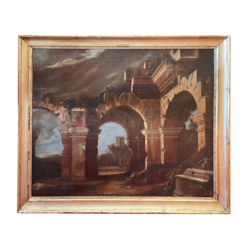 275 - Viviano Codazzi (1603 - 1672)a pair of architectural capriccio's Oil on canvasA native of the Northe... 