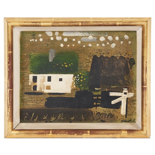 291 - John Piper (1903 - 1992)Wetheringsett, Suffolk, 1960-61Oil on canvas Signed lower right, 'Piper'With... 