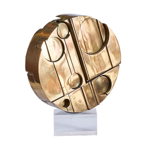 292 - Bernard (Tony) Rosenthal (1914 - 2009)Maquette for Sun Disc, 1969Polished bronzeProvenance: Knoedler... 