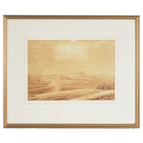 417 - Early 20th CenturyView of the Citadel, Victoria, Gozo, MaltaWatercolour on paperDimensions:... 