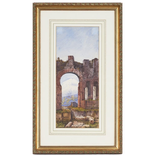 435 - Gabriele Carelli (1820 - 1900)A group of three watercolours [a] Chateau de la RochefoucauldSigned an... 