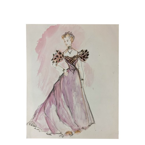 530 - Cecil Beaton (1904 - 1980)10 costume designsPen, pencil and ink on paperAlthough best known as a pho... 