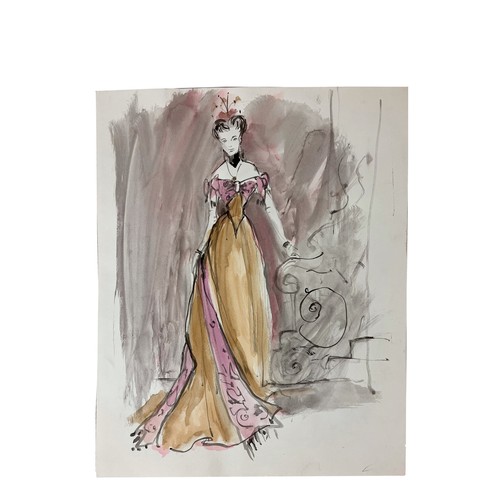 530 - Cecil Beaton (1904 - 1980)10 costume designsPen, pencil and ink on paperAlthough best known as a pho... 