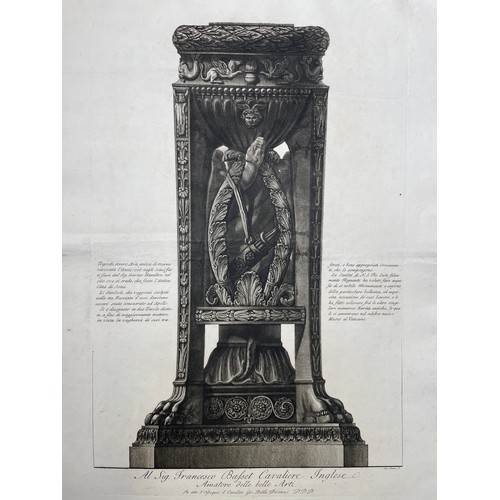 510A - Property of a GentlemanGiovanni Battista Piranesi (1770 - 1778)Vasi, Candelabri[a] Vasi, Candelabri,... 