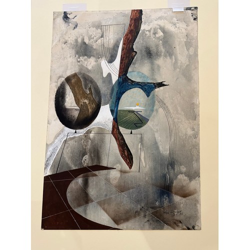 371 - John Tunnard (1900 - 1971)PhasePencil and gouache on paperProvenance:Agnews, London, 2011: John Tunn... 