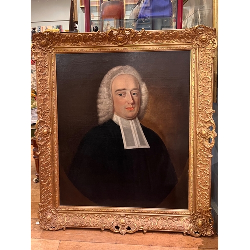 249 - British School18th CenturyPortrait of a clergymanOil on canvasDimensions:(Canvas) 31.5 in. (H) x 25 ... 