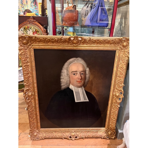 249 - British School18th CenturyPortrait of a clergymanOil on canvasDimensions:(Canvas) 31.5 in. (H) x 25 ... 