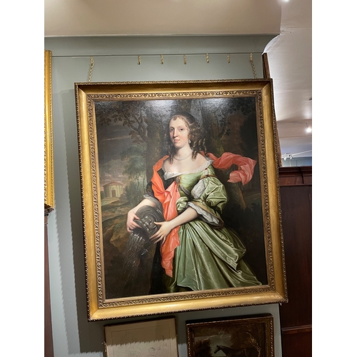 257 - John Michael Wright (1617 - 1694)A portrait of Lady HerriesOil on canvasProvenance: Anonymous sale, ... 