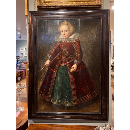 273 - English Schoolcirca 1600A portrait of an aristocratic young man, possibly Henry, Prince of Wales age... 