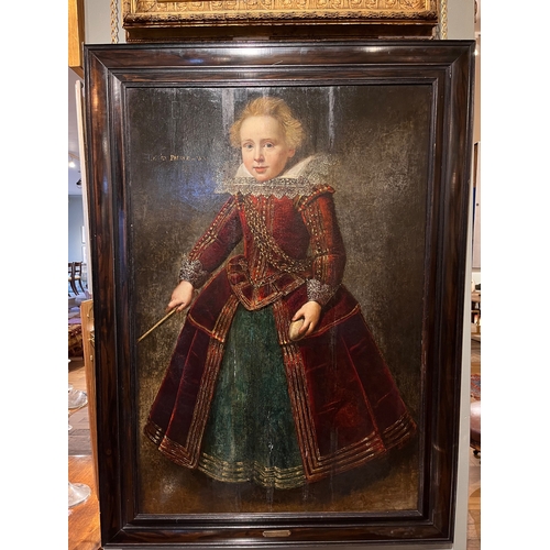 273 - English Schoolcirca 1600A portrait of an aristocratic young man, possibly Henry, Prince of Wales age... 