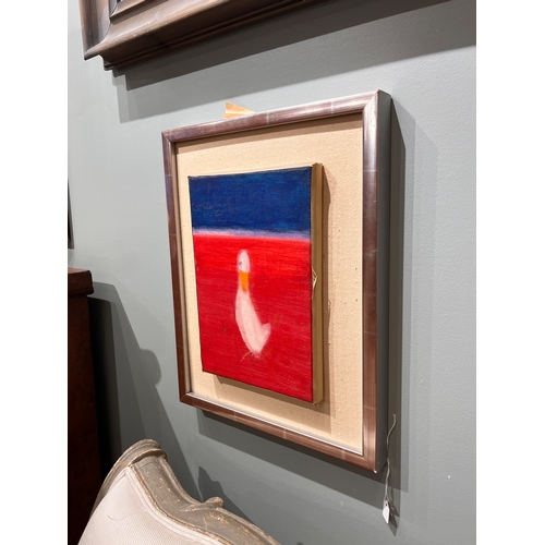 297 - Craigie Aitchison (1926 - 2009)Duck, 1978Oil on canvasProvenance:The New Art Centre, 41 Sloane ... 