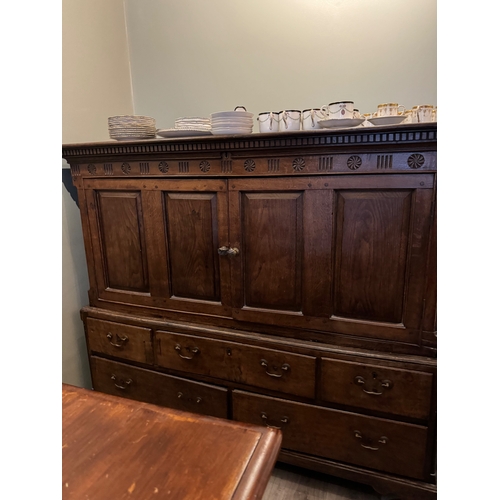 239A - 17th CenturyA large oak dresser