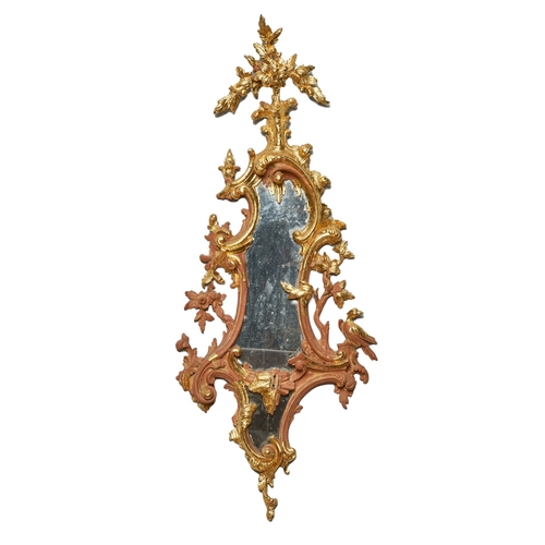 74 - British18th CenturyTwo carved giltwood girandolesProvenance: Ossowski, Pimlico RoadDimensions:[a] 37... 