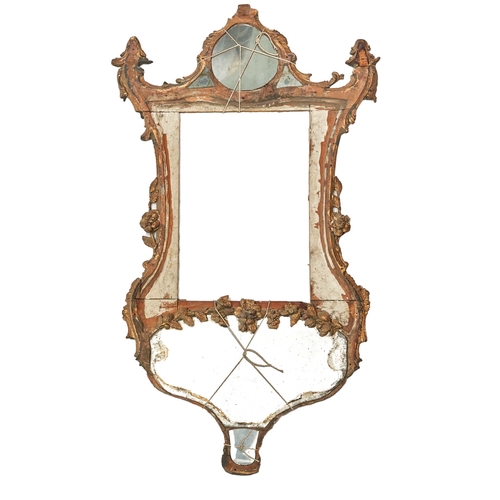 75 - BritishMid-18th CenturyA group of three carved mirror framesProvenance: Ossowski, Pimlico Road... 