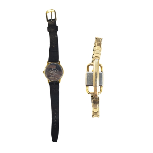 209 - Omega20th CenturyTwo wristwatches[a] Circa 1960, A Seamaster gilt metal gentleman's wristwatch[... 