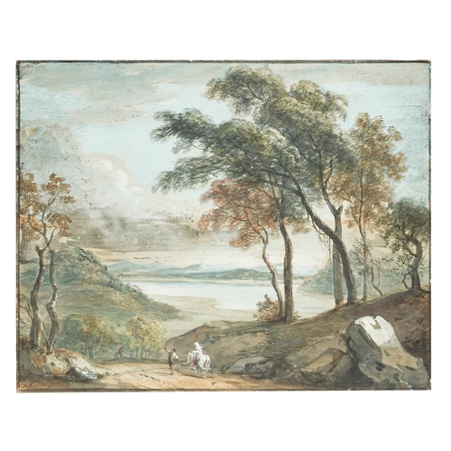 415 - To be sold without reserveAttributed to Paul Sandby (1731-1809), BritishTwo watercolour landscapesWa... 