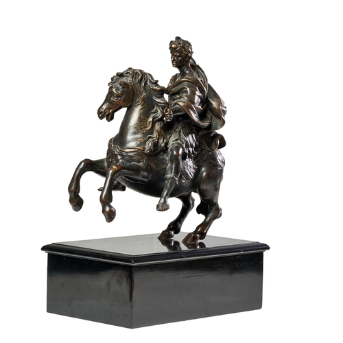 443 - Late 18th/early 19th centuryRoman Emperor equestreBronze Provenance:Collection Arpels, Koller, ... 