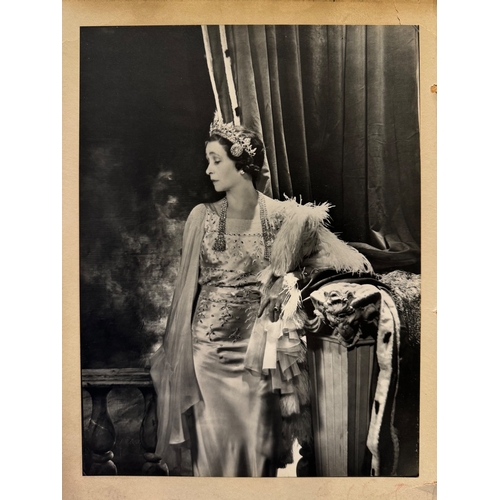 458 - Cecil Beaton (1904 - 1980)Marjorie, Marchioness of AngleseyBromide print on white card mountWith stu... 