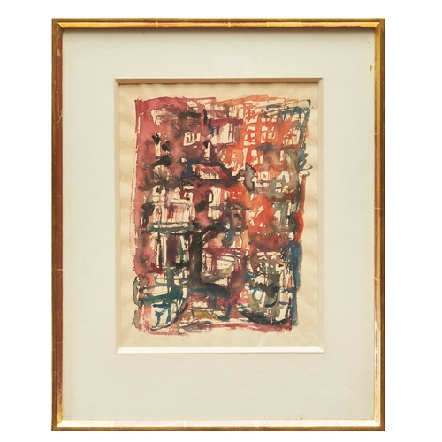 467 - Vieira da Silva (1908–1992), Portuguese An abstract watercolourTogether with:[a] a copy o... 