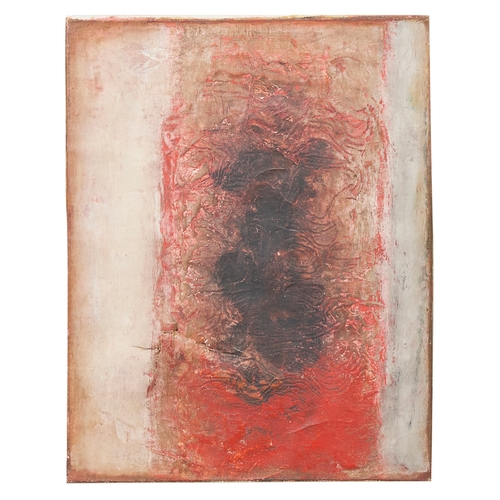 479 - Mid 20th Century An abstract compositionOil on canvasProvenance:Pierre RouveDimensions:18 in. (H) x ... 